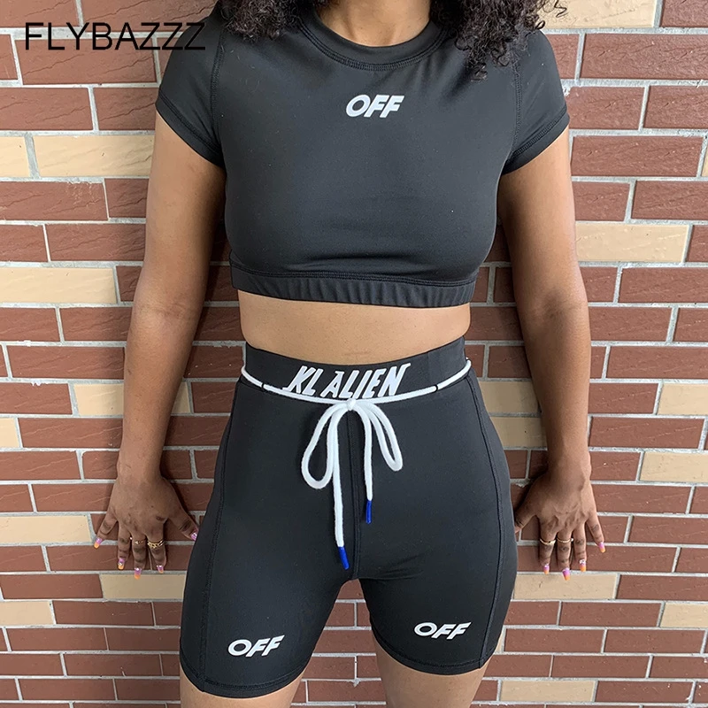 High Street Fitness Casual Tracksuit Women T Shirts And High Waist Biker Shorts 2 Piece Yoga Set Skinny Elastic Womens Outfits
High Street Fitness Casual Tracksuit Women T Shirts And High Waist Biker Shorts 2 Piece Yoga Set Skinny Elastic Womens Outfits