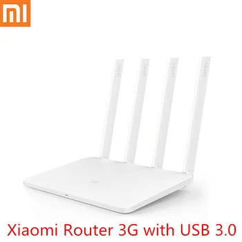 Original Xiaomi Mi WiFi Router 3G 1167Mbps 2.4GHz 5GHz Dual Band 256MB ROM Wi-Fi 802.11ac Four Powerful High-Gain Antennas
Original Xiaomi Mi WiFi Router 3G 1167Mbps 2.4GHz 5GHz Dual Band 256MB ROM Wi-Fi 802.11ac Four Powerful High-Gain Antennas