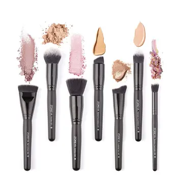 7Pcs Gift Makeup Brush Tool Set Nylon Wool Rayon Handle Rayon Pink Makeup Brush Set Portable Durable Black Color 
7Pcs Gift Makeup Brush Tool Set Nylon Wool Rayon Handle Rayon Pink Makeup Brush Set Portable Durable Black Color