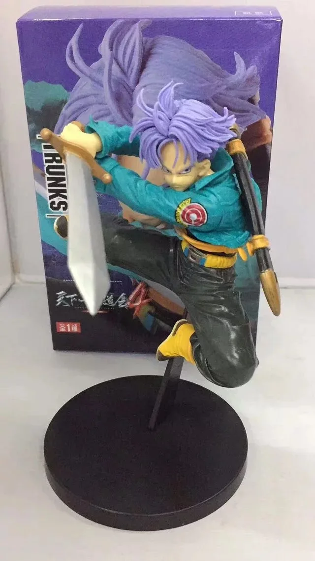 Dragon Ball World a Budokai 4 Trunks Du Lagos Jump Modeling Boxed Garage Kit