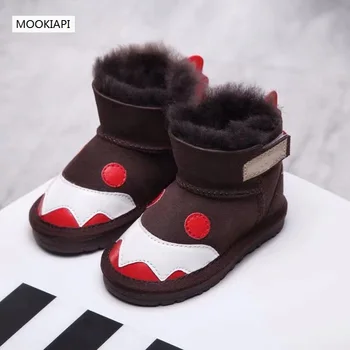 In 2019, Australia's top quality new children's shoes, real sheepskin, 100% natural wool children's snow boots, free delivery
In 2019, Australia's top quality new children's shoes, real sheepskin, 100% natural wool children's snow boots, free delivery
