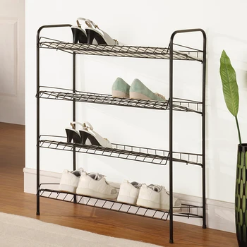 New 4 Tier Shoe Rack Shelving Unit Metal Shoe Storage Home Shoes Organizer Wire Rack Carbon Steel Home Stand Storage Shoe Shelf
New 4 Tier Shoe Rack Shelving Unit Metal Shoe Storage Home Shoes Organizer Wire Rack Carbon Steel Home Stand Storage Shoe Shelf
