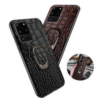 Genuine Leather Car bracket case for Samsung S20 Note 10 9 For A70 A50 A8 A9 coque for Samsung S10 plus S9 360 Fall-resist cover
Genuine Leather Car bracket case for Samsung S20 Note 10 9 For A70 A50 A8 A9 coque for Samsung S10 plus S9 360 Fall-resist cover