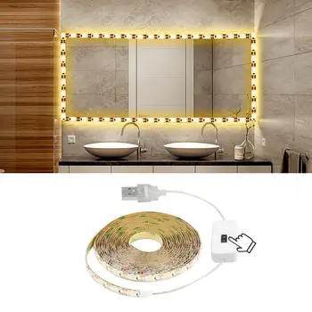 Hand Sensor Switch LED Strip Light 5V USB Auto Lighting Diode Tape Computer TV Backlight Home Bathoom Mirror Garland Decor Lamp
Hand Sensor Switch LED Strip Light 5V USB Auto Lighting Diode Tape Computer TV Backlight Home Bathoom Mirror Garland Decor Lamp