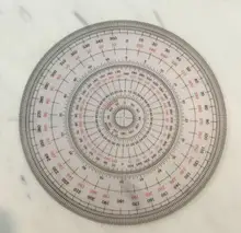 Jewelry engraving gemstone hand - painted sharp tool full circle instrument 360 - degree protractor 12 cm in diameter
Jewelry engraving gemstone hand - painted sharp tool full circle instrument 360 - degree protractor 12 cm in diameter