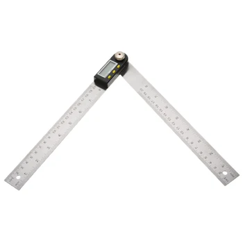 0-200mm 360 Degree LCD Display Stainless Steel Digital Ruler Portable Digital Protractor Angle Finder Measuring Ruler
0-200mm 360 Degree LCD Display Stainless Steel Digital Ruler Portable Digital Protractor Angle Finder Measuring Ruler