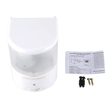 New 600ml Automatic wall-mounted sensor soap dispenser Infrared sensor hand sanitizer Automatic Wall Sensor IR Soap Dispenser, S
New 600ml Automatic wall-mounted sensor soap dispenser Infrared sensor hand sanitizer Automatic Wall Sensor IR Soap Dispenser, S