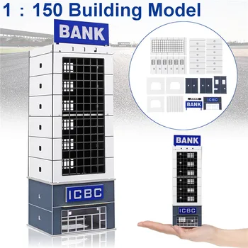 1/150 Scale Outland Model Modern Bank Building Model Toy Sand Table Layout Props Children DIY City Street Landscape Models Gifts
1/150 Scale Outland Model Modern Bank Building Model Toy Sand Table Layout Props Children DIY City Street Landscape Models Gifts