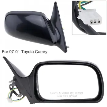 Non-Folding Durable Car Left Side Mirror Right Hand Rear View Mirror for 97-01 Toyota Camry CE / LE / XLE Sedan 4-Door
Non-Folding Durable Car Left Side Mirror Right Hand Rear View Mirror for 97-01 Toyota Camry CE / LE / XLE Sedan 4-Door