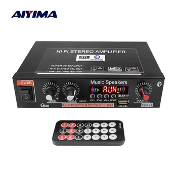 AIYIMA 12V Car Amplifier Hi-Fi 2.0 Channel Auto Audio Digital Bluetooth Amplifiers Support FM TF Card U Disk Remote Car Home
AIYIMA 12V Car Amplifier Hi-Fi 2.0 Channel Auto Audio Digital Bluetooth Amplifiers Support FM TF Card U Disk Remote Car Home