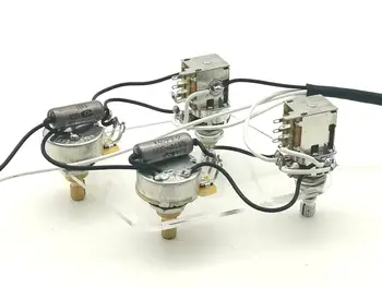 Guitar Pickups CTS 500K Copper shaft potentiometer Wiring Kit for .033 Oil immersion capacitor + Bouncing push-pull switch
Guitar Pickups CTS 500K Copper shaft potentiometer Wiring Kit for .033 Oil immersion capacitor + Bouncing push-pull switch