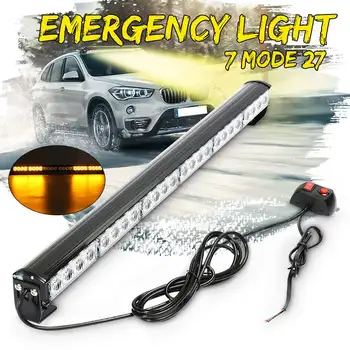 24 LED White Amber 27" Emergency Traffic Advisor Flash Strobe Light Car Auto Truck Vehicle External Lights Bar Warning Lamp
24 LED White Amber 27" Emergency Traffic Advisor Flash Strobe Light Car Auto Truck Vehicle External Lights Bar Warning Lamp