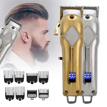 Rechargeable Electric Hair Clipper Hair Trimmer Cutting Machine US Plug 110-240V Hair Salon Barber Hair Styling Tool Accessory
Rechargeable Electric Hair Clipper Hair Trimmer Cutting Machine US Plug 110-240V Hair Salon Barber Hair Styling Tool Accessory