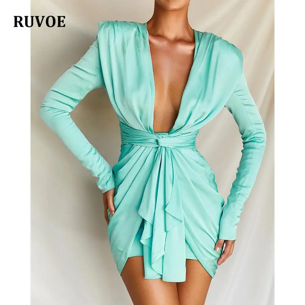 New Autumn Long Sleeve Deep V Neck Party Dress Ladies Solid Lace Up High Waist Dresses Night Club Party Clothing SDE-75
New Autumn Long Sleeve Deep V Neck Party Dress Ladies Solid Lace Up High Waist Dresses Night Club Party Clothing SDE-75