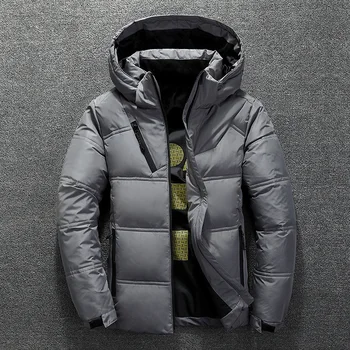 2019 winter Men Casual basic classy down coats black gray warm Solid Color Slim Shorts Hooded Zipper Coat
2019 winter Men Casual basic classy down coats black gray warm Solid Color Slim Shorts Hooded Zipper Coat