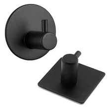 Black Wall Hooks Clothes Keys Hook 304Stainless Steel Material Waterproof Rust-proof Anti-corrosion Hook For Kitchen Bathroom
Black Wall Hooks Clothes Keys Hook 304Stainless Steel Material Waterproof Rust-proof Anti-corrosion Hook For Kitchen Bathroom