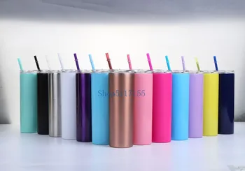 20pcs/lot 20oz Stainless Steel Skinny Tumbler with Lid and Straw Double Wall Vacuum Insulated straight tumbler
20pcs/lot 20oz Stainless Steel Skinny Tumbler with Lid and Straw Double Wall Vacuum Insulated straight tumbler