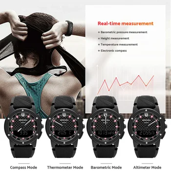 GEMINI-1 Smart Watch Double Display Outdoor Sports Watch With Altimeter Barometer Compass Waterproof Weather Forecast LED Backli
GEMINI-1 Smart Watch Double Display Outdoor Sports Watch With Altimeter Barometer Compass Waterproof Weather Forecast LED Backli