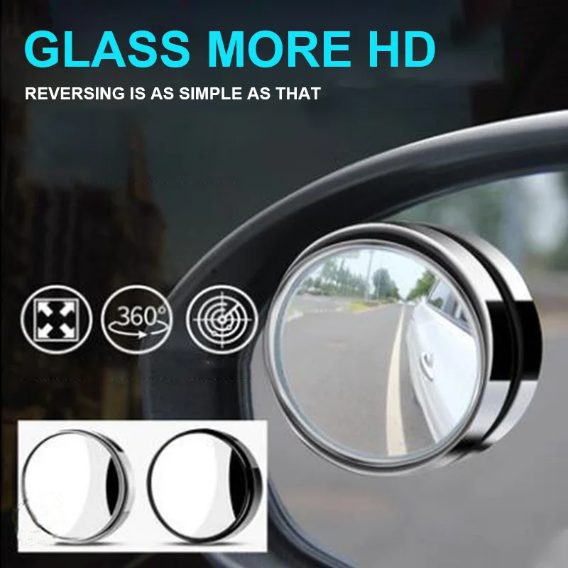 1pc 360 Degree Blind Spot Mirror Car Side Mirror Wide Angle Round Convex Small Round Side Blindspot Rearview Parking Assistance
1pc 360 Degree Blind Spot Mirror Car Side Mirror Wide Angle Round Convex Small Round Side Blindspot Rearview Parking Assistance