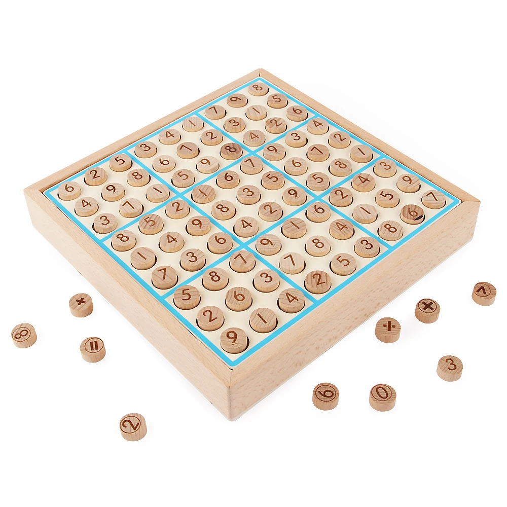 Genuine Montessori Teaching Aids Mathematics Sudoku Kids Wooden Toys Digital Board Plate Educational Math Toy
Genuine Montessori Teaching Aids Mathematics Sudoku Kids Wooden Toys Digital Board Plate Educational Math Toy