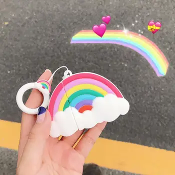 Rainbow Clouds Creative Protective Cover For Airpods Cute 2 1 Bluetooth Wireless Silicone Cover Earphone Colorful Headset A4M2
Rainbow Clouds Creative Protective Cover For Airpods Cute 2 1 Bluetooth Wireless Silicone Cover Earphone Colorful Headset A4M2