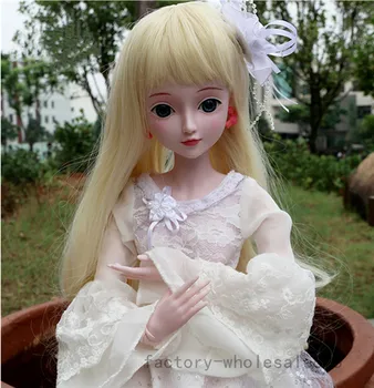 New Ball Jointed 1/3 BJD Dolls Female Eyes Free Face Make Up Full Set Clothes 22 Inch Doll Elf On Shelf Toys For Girls Kids
New Ball Jointed 1/3 BJD Dolls Female Eyes Free Face Make Up Full Set Clothes 22 Inch Doll Elf On Shelf Toys For Girls Kids