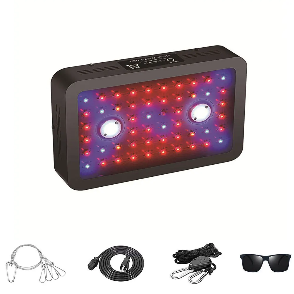 Full Spectrum Double Switch 1000W COB LED grow light Timer led lamps Veg/Bloom modes for Indoor plants Greenhouse grow tent
Full Spectrum Double Switch 1000W COB LED grow light Timer led lamps Veg/Bloom modes for Indoor plants Greenhouse grow tent