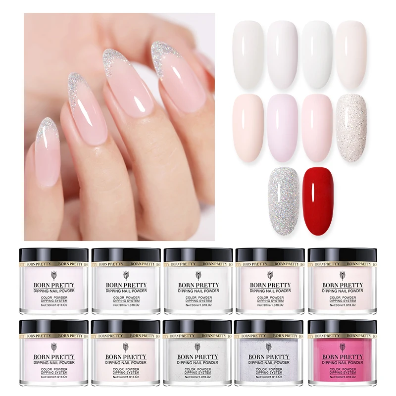 BORN PRETTY 30ml Dipping Nail Powder French Nude Pink Nail Dip Glitter Powder Dust Dry Long Lasting Nail Decoration Without Cur
BORN PRETTY 30ml Dipping Nail Powder French Nude Pink Nail Dip Glitter Powder Dust Dry Long Lasting Nail Decoration Without Cur