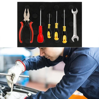 Car Magnetic Pad Repair Accessories Mag-Pad Holds Your Tools While Working Repair Tool Storage Mat for Workshop Garage
Car Magnetic Pad Repair Accessories Mag-Pad Holds Your Tools While Working Repair Tool Storage Mat for Workshop Garage
