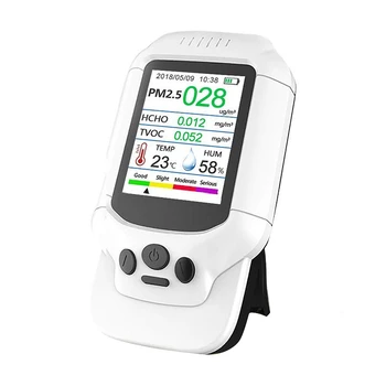 Air Quality Pollution Tester,Temperature And Humidity Meter, Sensor, Detect Pm2.5/Pm10/Pm1.0 M Icron Dust, Test Indoor Tvoc Vola
Air Quality Pollution Tester,Temperature And Humidity Meter, Sensor, Detect Pm2.5/Pm10/Pm1.0 M Icron Dust, Test Indoor Tvoc Vola