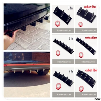 car Rear Bumper Lip Diffuser Fin ABS air shark for BMW 530Li 335i 750i 330i 325i 320si 630i X6 M6 640i 640d 
car Rear Bumper Lip Diffuser Fin ABS air shark for BMW 530Li 335i 750i 330i 325i 320si 630i X6 M6 640i 640d