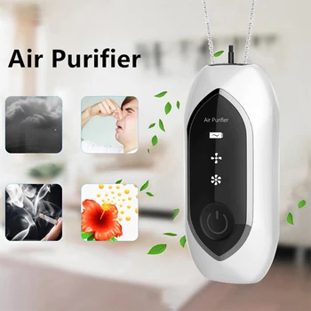 Fashion Personal Wearable Air Purifier Necklace Mini Portable Air Freshener Ionizer Negative Ion Generator Black For Home
Fashion Personal Wearable Air Purifier Necklace Mini Portable Air Freshener Ionizer Negative Ion Generator Black For Home