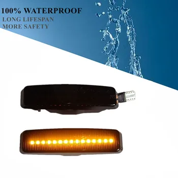 Flowing Turn Signal Lights Dynamic Car LED Side Marker Sequential Indicator Blinker For BMW 5 Series E39 1995-2003 M5
Flowing Turn Signal Lights Dynamic Car LED Side Marker Sequential Indicator Blinker For BMW 5 Series E39 1995-2003 M5
