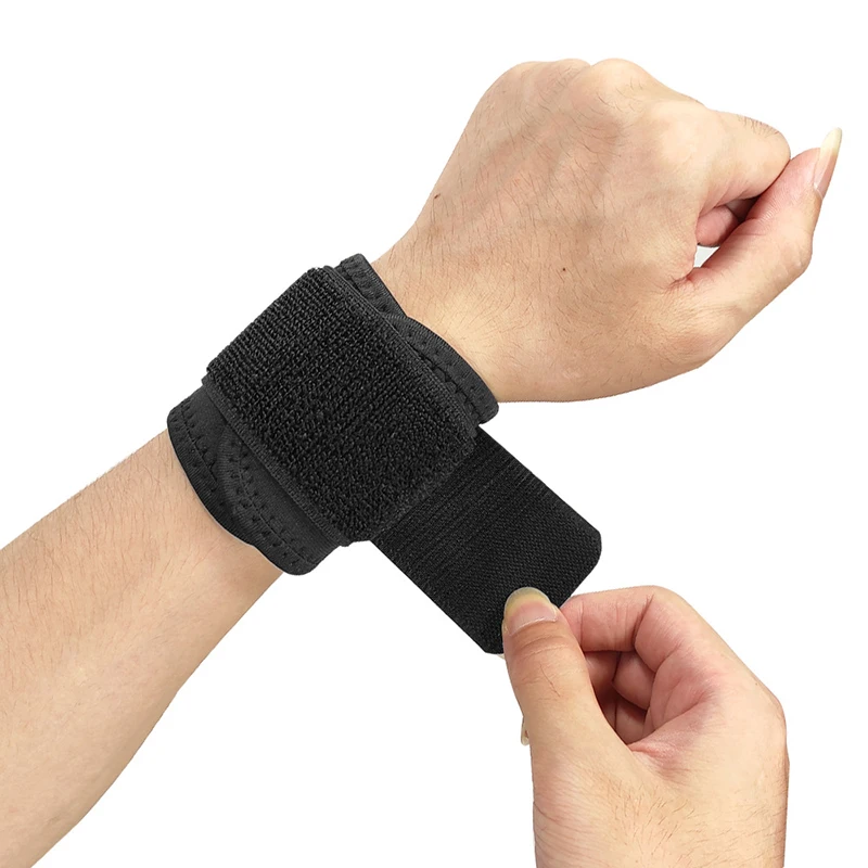 Portable Wristband Workout Gym Double Velcro Wrist Support Training Weightlifting Basketball Sport Equipment Wrist Protector
Portable Wristband Workout Gym Double Velcro Wrist Support Training Weightlifting Basketball Sport Equipment Wrist Protector