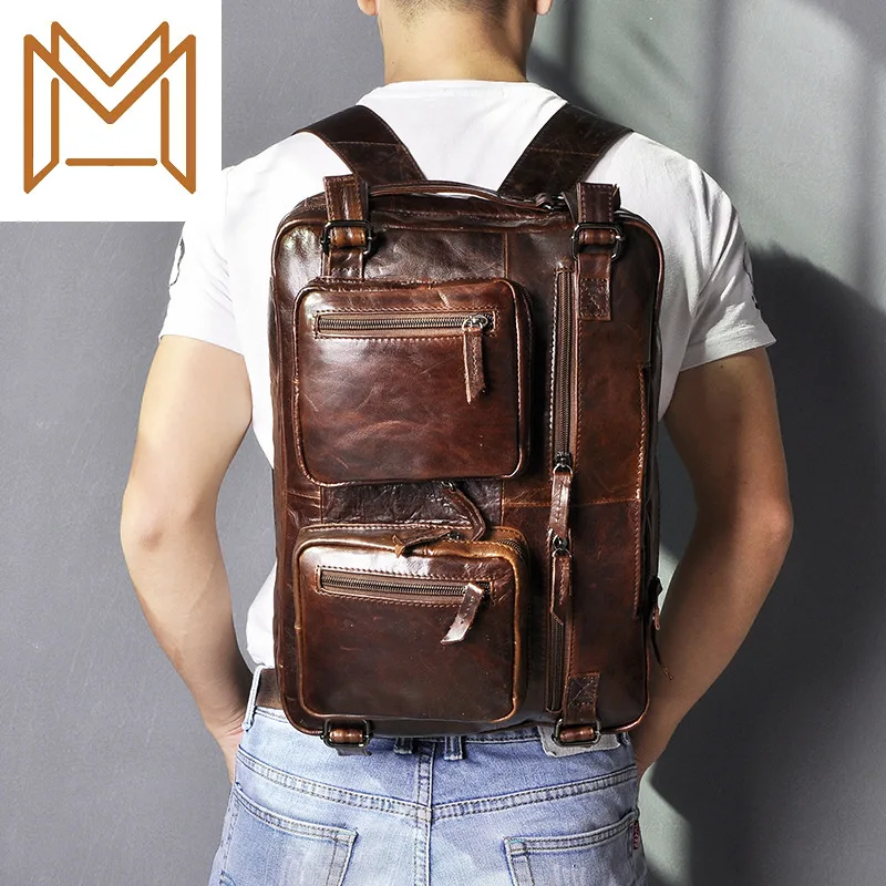 Head Layer Wax Oil Cowhide Genuine Leather Man 14 Inch Business Affairs Portable Document Computer Package
Head Layer Wax Oil Cowhide Genuine Leather Man 14 Inch Business Affairs Portable Document Computer Package