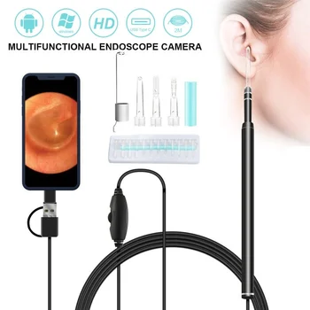 3 In 1 USB Micro Type-C Digital Led Otoscope Ear Camera Scope Earwax Removal Kit IP67 Waterproof Ear Wax Cleaning Endoscope Tool
3 In 1 USB Micro Type-C Digital Led Otoscope Ear Camera Scope Earwax Removal Kit IP67 Waterproof Ear Wax Cleaning Endoscope Tool
