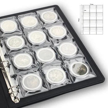 10pcs PVC Coin Collection Storage Album Loose Leaf Leaflet Display Holder gold coin Made of PVC new box
10pcs PVC Coin Collection Storage Album Loose Leaf Leaflet Display Holder gold coin Made of PVC new box