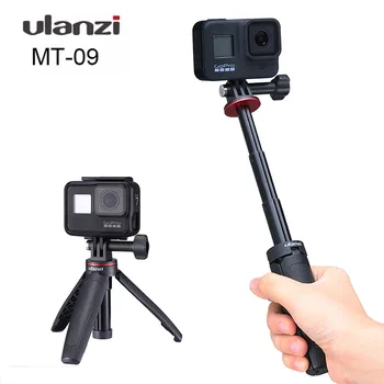 Ulanzi MT-09 Extend Tripod Mini Tripod Stand with extension pole Rod for Gopro Hero9 8 7 6 5 Black Session Osmo Action Camera
Ulanzi MT-09 Extend Tripod Mini Tripod Stand with extension pole Rod for Gopro Hero9 8 7 6 5 Black Session Osmo Action Camera