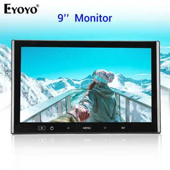 Eyoyo EM09K 9" Small Computer PC Display 1024X600 CCTV HDMI Screen with AV VGA Video Audio monitor For DVD DVR Security Camera
Eyoyo EM09K 9" Small Computer PC Display 1024X600 CCTV HDMI Screen with AV VGA Video Audio monitor For DVD DVR Security Camera