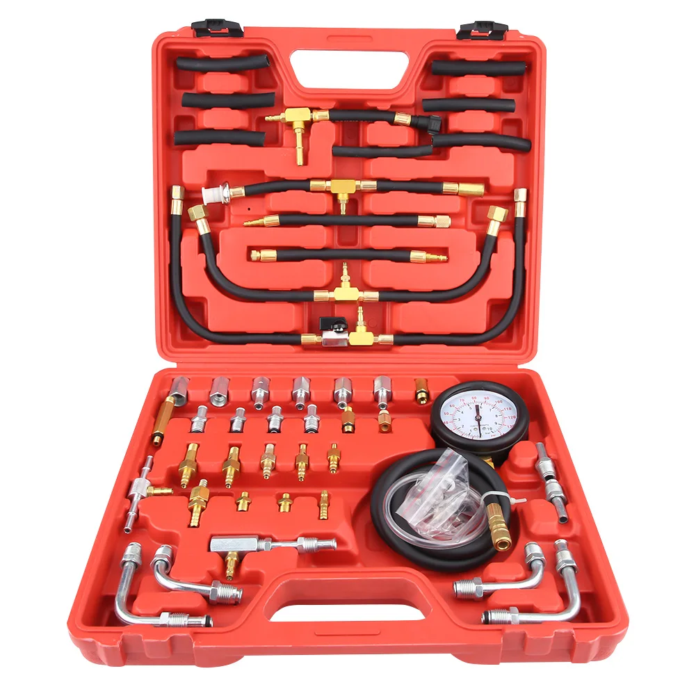 Fuel Injection Test Gauge Kit Universal Petrol Fuel Pressure Gauge Tester Fuel Injection Pump Diagnostic Tool Kits Dropshipping
Fuel Injection Test Gauge Kit Universal Petrol Fuel Pressure Gauge Tester Fuel Injection Pump Diagnostic Tool Kits Dropshipping