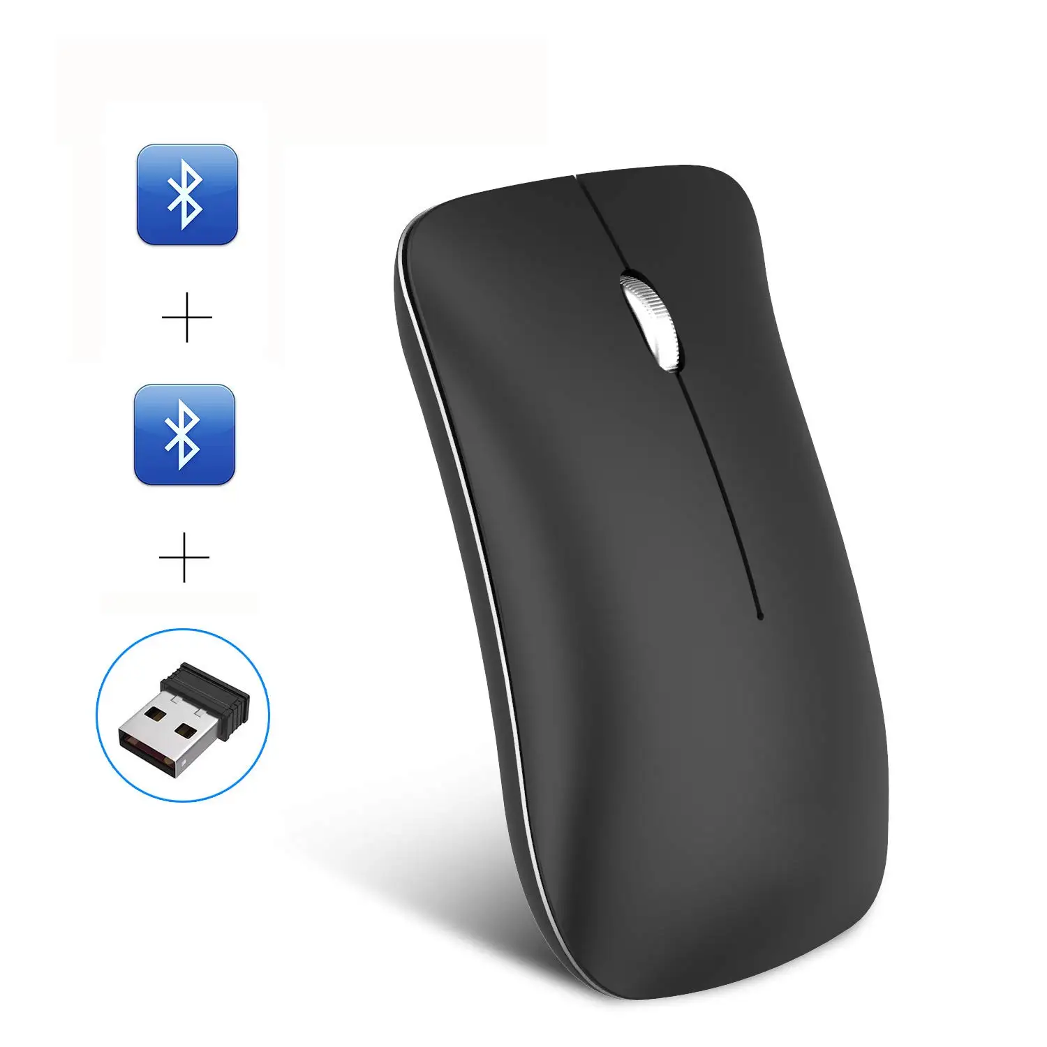 Wireless Bluetooth Mouse Wireless Mouse Silent Design Three-Mode 2.4G+ Bluetooth 3. 0+ Bluetooth 5.0 for Office Games
Wireless Bluetooth Mouse Wireless Mouse Silent Design Three-Mode 2.4G+ Bluetooth 3. 0+ Bluetooth 5.0 for Office Games