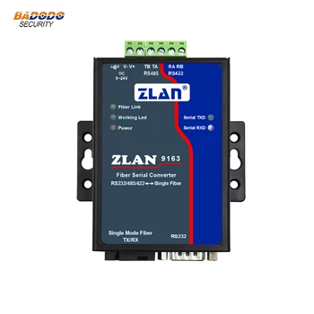 2pcs/lot Industrial 20km optic modem switch TCP Server single mode ZLAN9163 RS485 RS232 RS422 to fiber converter
2pcs/lot Industrial 20km optic modem switch TCP Server single mode ZLAN9163 RS485 RS232 RS422 to fiber converter