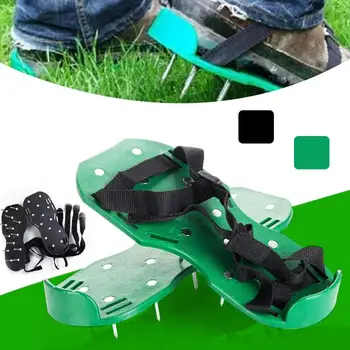 Lawn Aerator Sod Grass Breathe Care 26 Spikes Aerating Straps Shoes Spiked Tool
Lawn Aerator Sod Grass Breathe Care 26 Spikes Aerating Straps Shoes Spiked Tool
