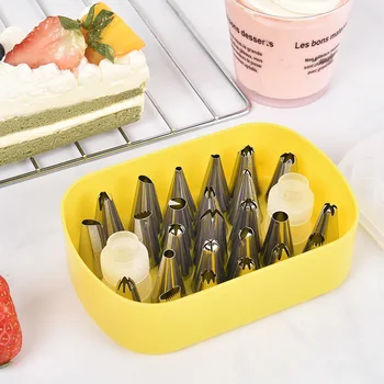 27-piece Set Storage Boxed Decorating Mouth Set Decorating Tool Set Conversion Head Decorating Set
27-piece Set Storage Boxed Decorating Mouth Set Decorating Tool Set Conversion Head Decorating Set