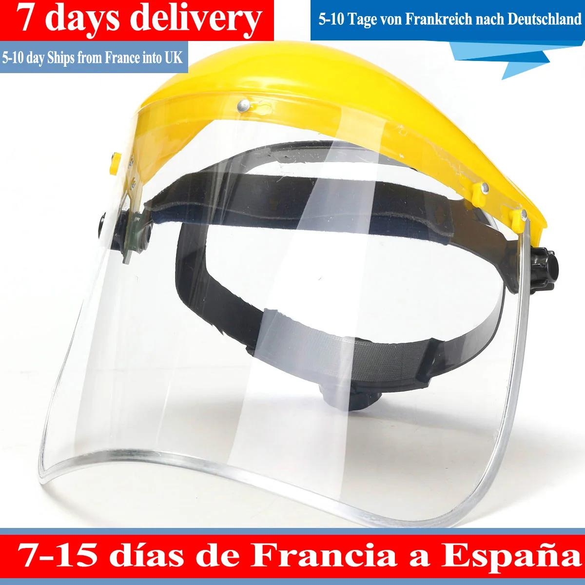 Multipurpose Transparent Removable Safety Protective Face Shield Clear Head-mounted Face Eye Shield Screen Grinding
Multipurpose Transparent Removable Safety Protective Face Shield Clear Head-mounted Face Eye Shield Screen Grinding