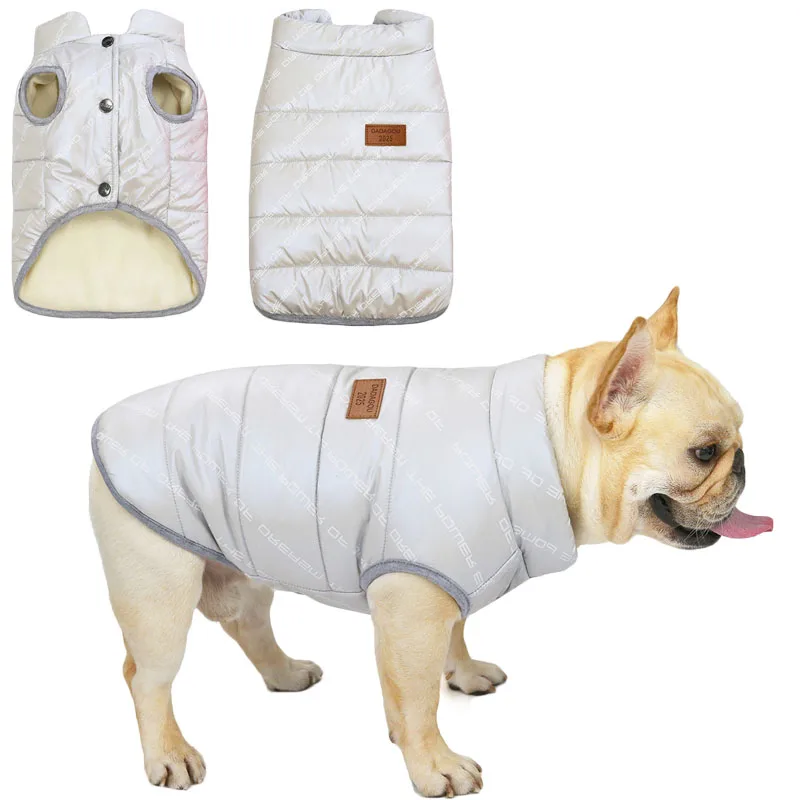 Letter Pattern Dog Clothes Warm Coat Winter Gray/Rose/Blue Sleeveless Vest Padded Jacket For Small Dogs French Bulldog Apparel L
Letter Pattern Dog Clothes Warm Coat Winter Gray/Rose/Blue Sleeveless Vest Padded Jacket For Small Dogs French Bulldog Apparel L