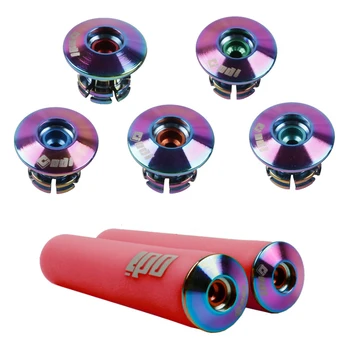 1pair ODI MTB Grip End Plugs Aluminum Bike Handle Bar Caps Bicycle Accessories for BMX DH FR Bike handle bar grips
1pair ODI MTB Grip End Plugs Aluminum Bike Handle Bar Caps Bicycle Accessories for BMX DH FR Bike handle bar grips