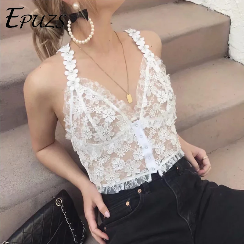 Summer Sexy crop top Floral Cami Hollow Out Lace Cami Underwear Womens Bustier Streetwear Female tank top 
Summer Sexy crop top Floral Cami Hollow Out Lace Cami Underwear Womens Bustier Streetwear Female tank top