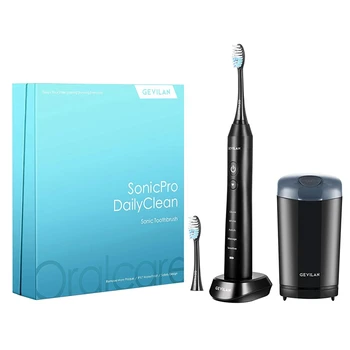 GEVILAN US Plug Gevilan Electric Toothbrush Rechargeable Sonic Brush with Cleaning Box
GEVILAN US Plug Gevilan Electric Toothbrush Rechargeable Sonic Brush with Cleaning Box