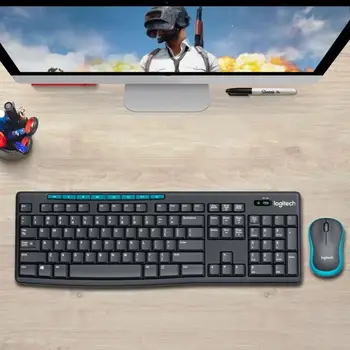 Logitech MK275 USB Keyboard Wireless 1000DPI Optical Photoelectricity with Multimedia Function Key Home Office Mouse Combos
Logitech MK275 USB Keyboard Wireless 1000DPI Optical Photoelectricity with Multimedia Function Key Home Office Mouse Combos